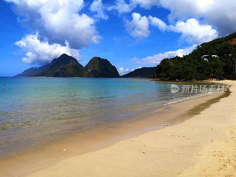 巴拉望岛El Nido Marimegmeg海滩